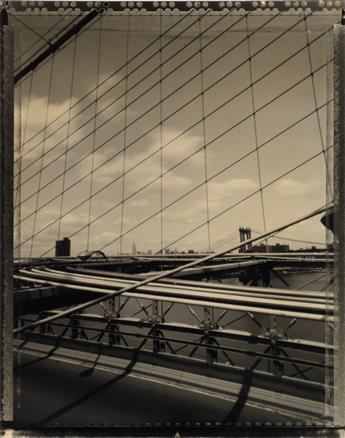 TOM BARIL (1952- ) Factory, New Jersey * Brooklyn Bridge.